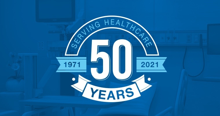 A Brief History of 50 Years Serving Healthcare