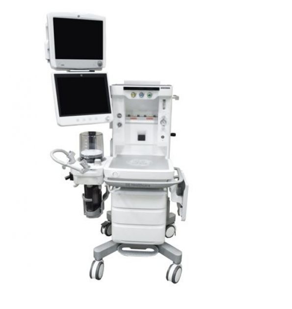GE Carestation 650 上的 GE CARESCAPE 监护仪 B650 GCX 医用安装解决方案