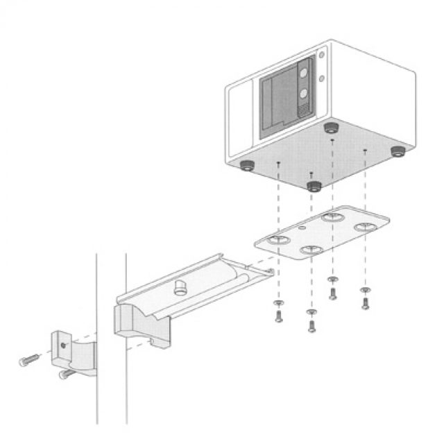 Philips A1 Printer Roll Stand Mount | GCX Medical Mounting Solutions