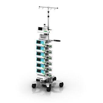 Terumo Infusion Cart with Single Adjustable Post