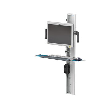 Dräger C700 Workstation on VHC Variable Height Channel