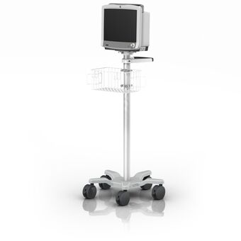 GE CARESCAPE™ Monitor B650 on Roll Stand