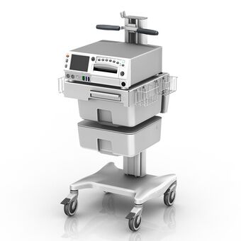GE Corometrics 250cx Series Fetal Monitoring Cart