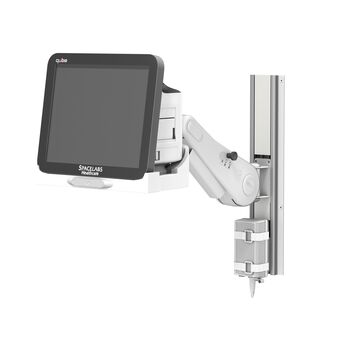 Spacelabs Qube™ Monitor with Docking Station - VHM Variable Height Arm