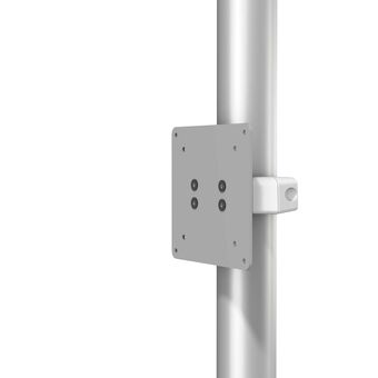 Data Capture Device Flush Mount for 2” / 5.1 cm Diameter Post