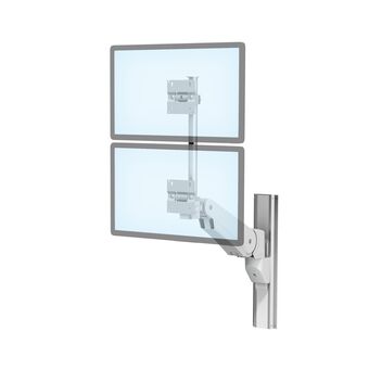VHM-P Variable Height Arm for Stacked Dual Displays