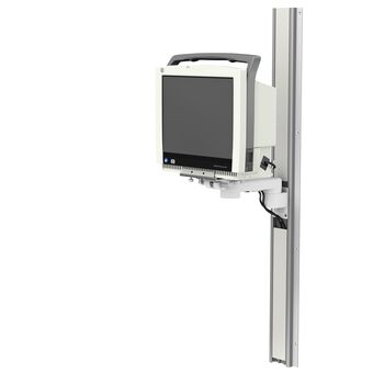 GE CARESCAPE™ Monitor B450 on M Series Arm Channel Mount