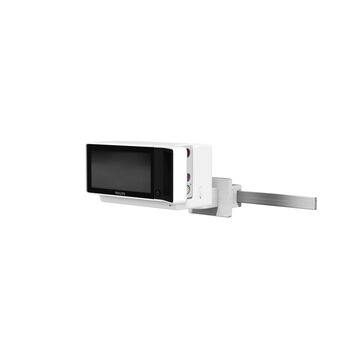 Philips IntelliVue X3/MX100 on M Series Arm with Horizontal Rail Interface