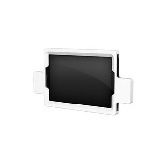 Boîtier de tablette à monture VESA 75 mm pour Samsung Tab E (blanc) de 9,6”