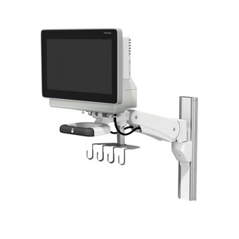 LifeScope CSM 1501/1502 on VHM-PL Variable Height Arm Channel Mount with Vertical Position Lock