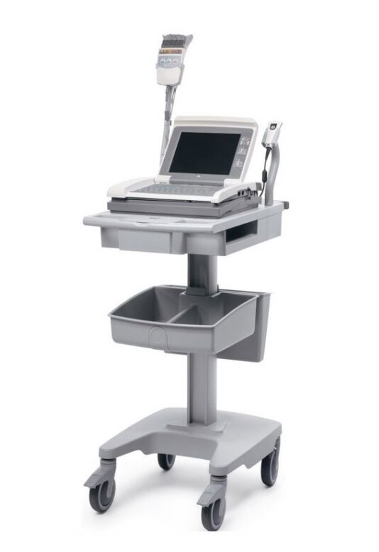 GE MAC Cardiograph Cart