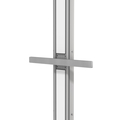 12" (30,5 cm) lange Normschiene (10 mm x 25 mm) zur Befestigung an GCX-Profilschiene, mit einstellbarer Links-/Rechtsausrichtung der Normschiene