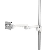 DR-0022-03 + WMM-0002-06 - 12 x 12"/30.5 x 30.5 cm M Series Articulating Arm with VESA Mounting Plate for 38 mm Post