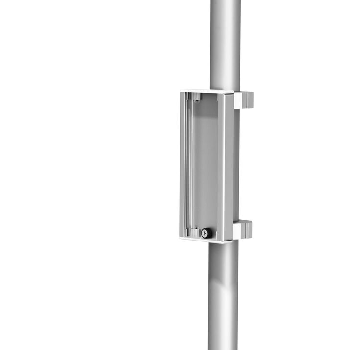 DR-0022-03 - Canal de 7 in / 17.8 cm para postes 38 mm de diámetro