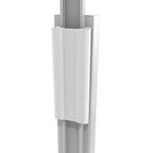 RST-0007-58 - 18"-GCX-Profilschienenabdeckung (45,7 cm) mit seitlichen Kabelkanälen