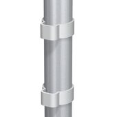 UT-0001-25 - 用于直径为 2 英寸/5.1 厘米立柱的集线夹（1 包 50 个）