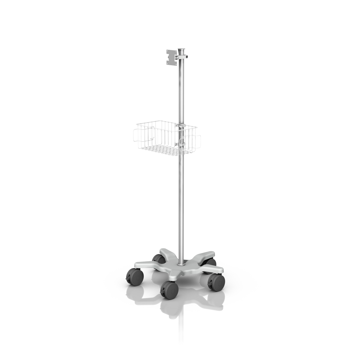 Fixed Height Tablet Roll Stand  GCX Medical Mounting Solutions