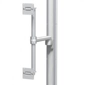 FLP-0008-05 - M Series 12"/30.5 cm Pivot Arm for Two (2) Flat Panel Displays (Stacked Configuration)