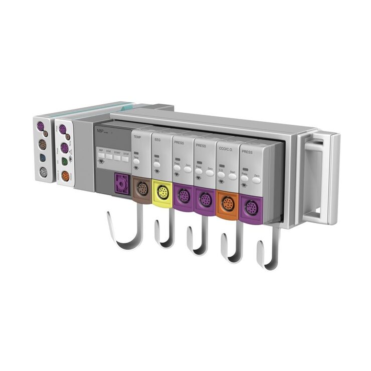 HP-0053-08 - Support utilitaire de gestion des câbles 5 crochets pour FMS