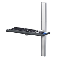 M Series Keyboard Mount with 12"/30.5 cm x 12"/30.5 cm Articulating Arm and 26"/66 cm Standard Keyboard Tray