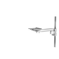 M Series Pivot Arm 12"/30.5 cm with Slide-In Mounting Plate for Vertical Rail