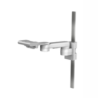 Philips IntelliVue MP20/30 on M Series Pivot Arm with Vertical Rail Interface