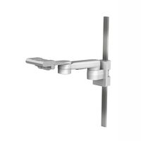 Philips IntelliVue MP5 on M Series Pivot Arm with Vertical Rail Interface