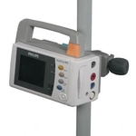 Philips IntelliVue MP2/X2 on Rotating PRC Post/Rail Clamp