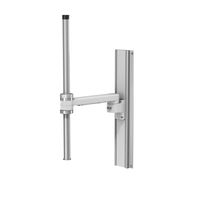12"/30.5 cm M Series PolyQuip Pivot Arm with 7"/17.8 cm Down Post and 12"/30.5 cm Up Post