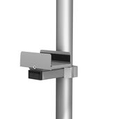 RS-0024-01 - 2"/5.1 cm Flush Post Mount for 3 to 5"/7.6 to 12.7 cm wide UPS units