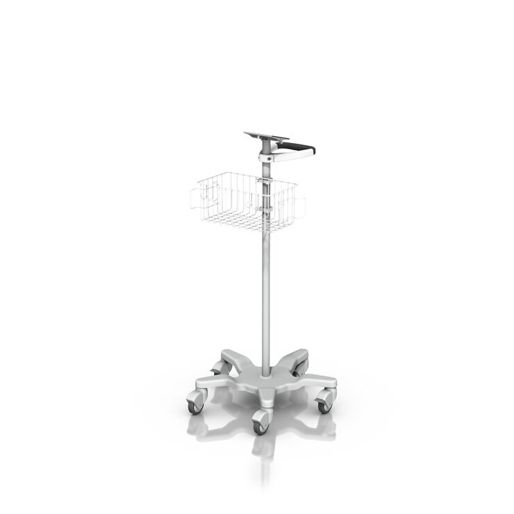 RS-0025-02 - Carrito médico de altura fija para dispositivos livianos