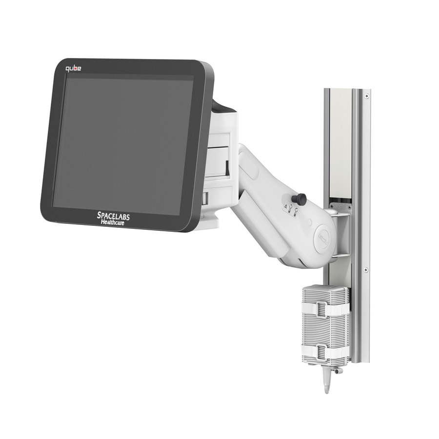 Spacelabs qube Monitor - VHM Variable Height Arm