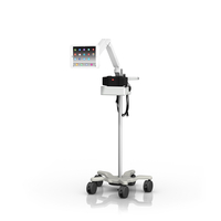 IPA 0005 60 Adjustable Height Tablet Roll Stand Down L