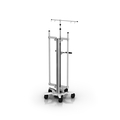 Terumo Infusion Cart with Dual Adjustable Posts