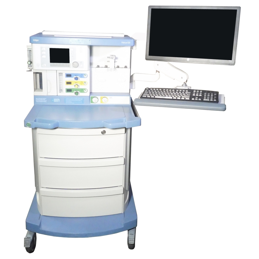 VHM-25 for Flat Panel and Keyboard on Dräger Fabius GS Premium