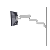 VHM-25 Variable Height Arm with Dual 7"/17.8cm Horizontal Rear Extensions - Extended