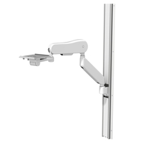 VHM-25 Variable Height Mount with Slide-In Mounting Plate - 7"/17.8 cm Angled Rear Extension