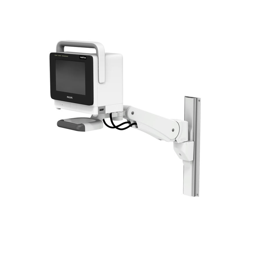 Philips IntelliVue MX400/450/500/550 on VHM-P Variable Height Arm Channel Mount