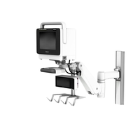 VHM-P (Non-Locking) Variable Height Arm 9 in Post Quad Hook for IntelliVue MP20/30/40/50, MX400/450/500/550 with Philips X3