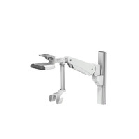 VHM-P (Non-Locking) Variable Height Arm for IntelliVue MP60/70, MX600/700/800/850 with Dual Cable Hooks for Cable Management