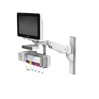 VHM-P (Non-Locking) Variable Height Arm for IntelliVue MP60/70, MX600/700/800/850 with FMS 5-Hook Cable Management