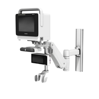 VHM-P (Locking) Variable Height Arm 9in Post Dual Hook for IntelliVue MP20/30/40/50, MX400/450/500/550 with Philips X3