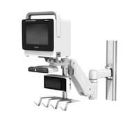 VHM-P (Locking) Variable Height Arm 
 9 in Post Quad Hook for IntelliVue MP20/30/40/50, MX400/450/500/550 with Philips X3