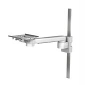 WMM-0002-27 - 12" / 30.5 cm M Series Pivot Arm for Vertical Rail with Slide-In Mounting Plate