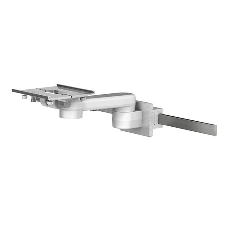 WMM-0002-33 - 8" / 20.3 cm M Series Pivot Arm with Slide-In Mounting Plate for Horizontal Rail