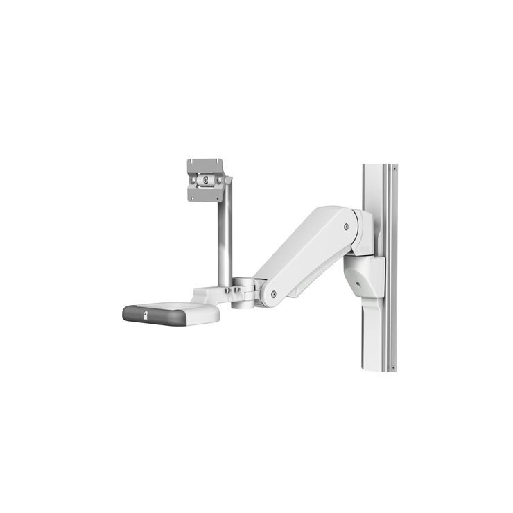 WS-0012-73 - VHM-PL (Locking) Variable Height Arm with 9" / 22.9 cm Riser and VESA Mounting Plate