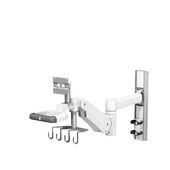 WS-0012-86 - VHM-PL (Locking) Variable Height Arm with 14" / 35.6 cm Extension and 4" / 10.16 cm Riser and VESA Mounting Plate